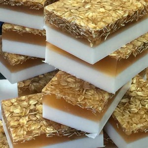 Oatmeal honey soap