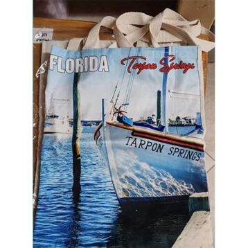 tarpon springs tote bag