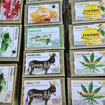 pandora olive oil soaps